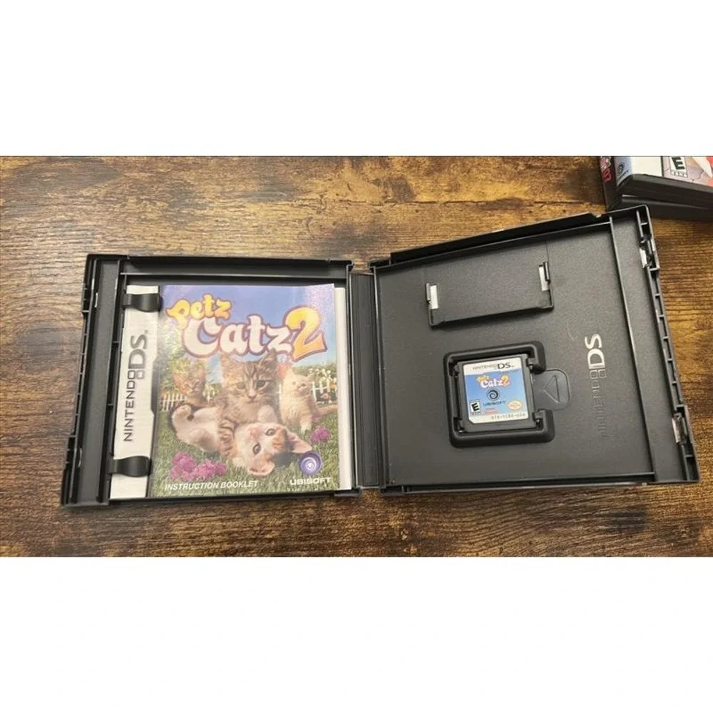 Nintendo DS Game Lot Madden 07 Carnival Games Petz Hamsterz Catz 2 Wordfish